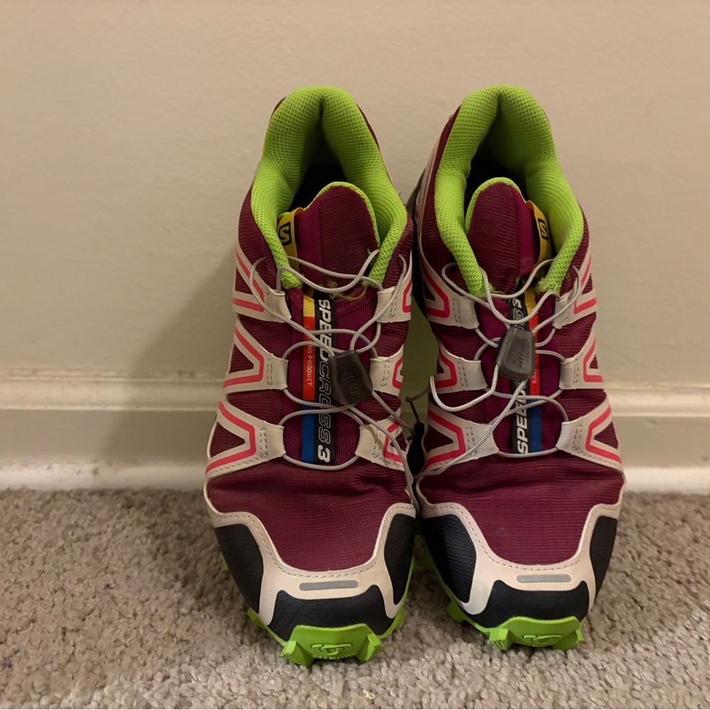 Womens Salomón speed cross 3 in purple